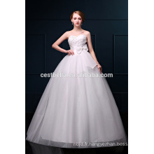 Le plus récent design Elegant Sweetheart Neckline Organza Robes de mariée en marbrure